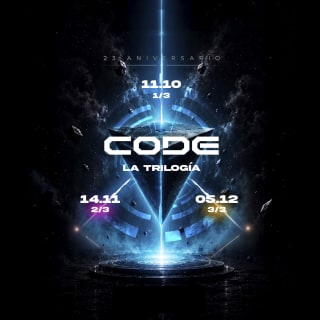 CODE 23 Aniversario, La Trilogía: Abono 3 días 1