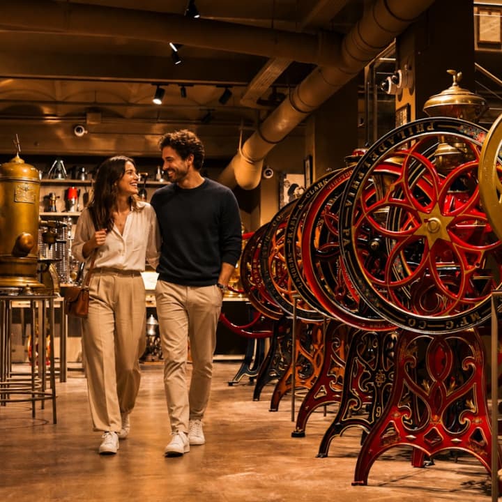 Barcelona: Museo del Café + Prepara tu Propio Café en una Máquina