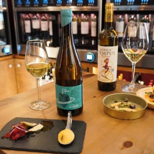 Cata maridaje en Madrid: 4 vinos + 4 tapas