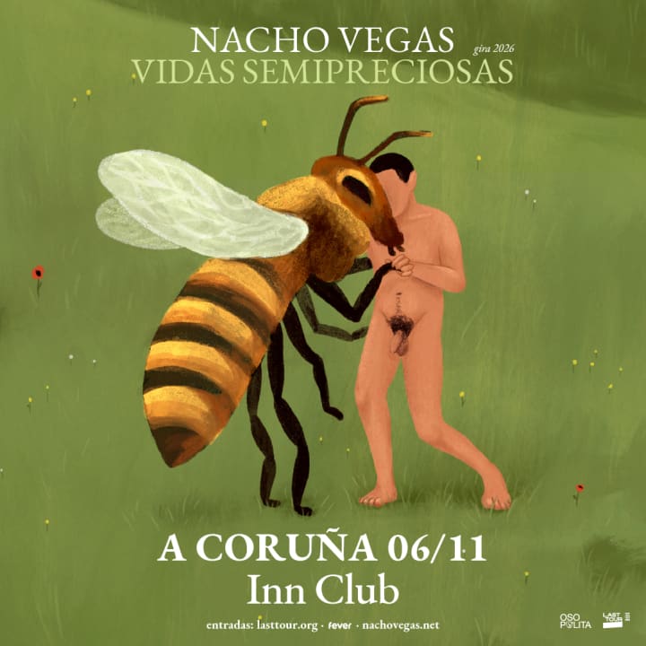 Nacho Vegas en Inn Club, A Coruña 2026
