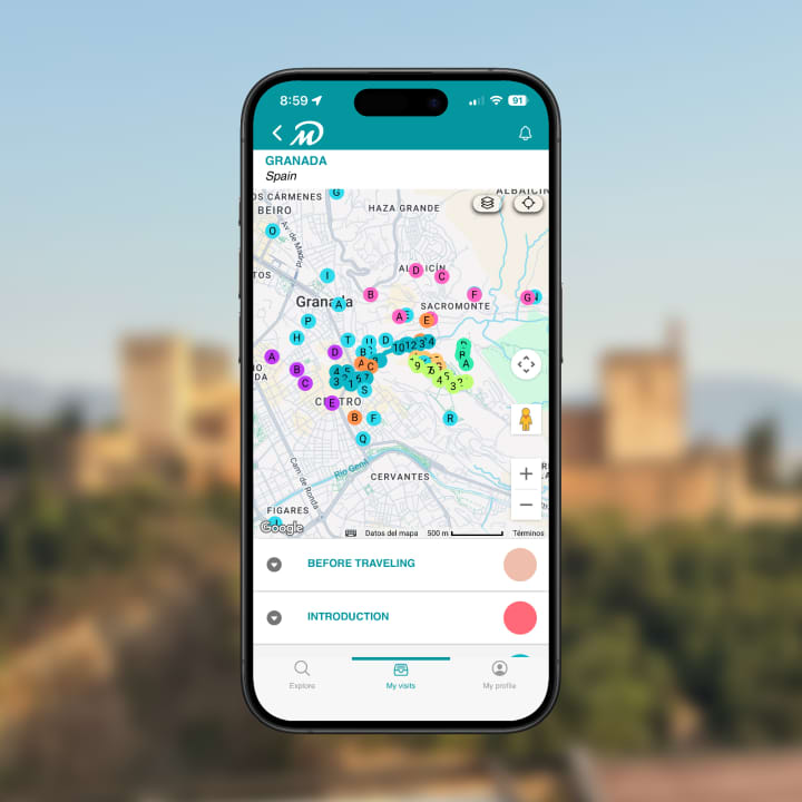 TOP Granada: Visita Guiada con tu móvil