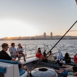 Barcelona: Sunset from the Sea with Music and Drinks 12