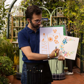 Art & Drinks: taller de ilustración y cócteles en el Hotel El Palace Barcelona 1
