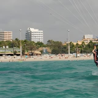 Parasailing from El Arenal: Breathtaking Views of Palma's Bay 8
