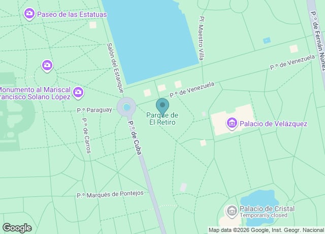 Parque de El Retiro