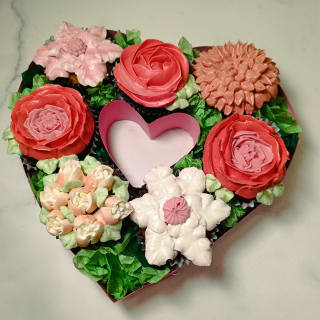 Curso de cupcakes florales de La Pastelera Rosa 1