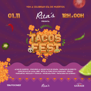 TACOS FEST by Rita's 1