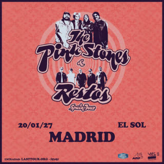 The Pink Stones + Restos en Sala El Sol, Madrid 2027 1