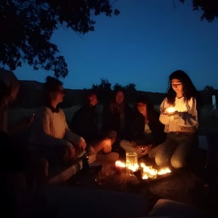Surrealist Dining Experience in Farmhouse